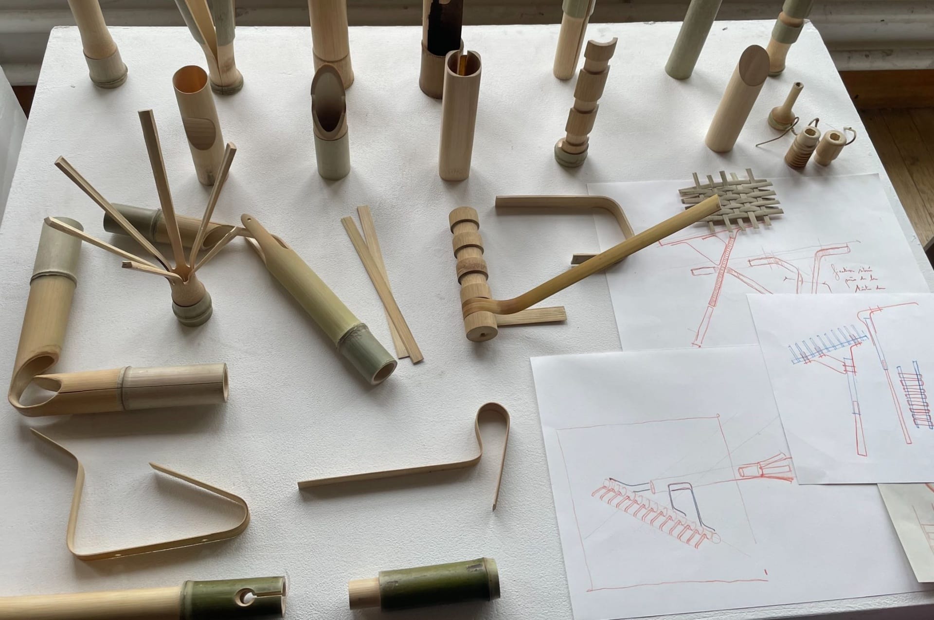 ENSCI - Jury rendu d’atelier - Innovations en matière de bambou