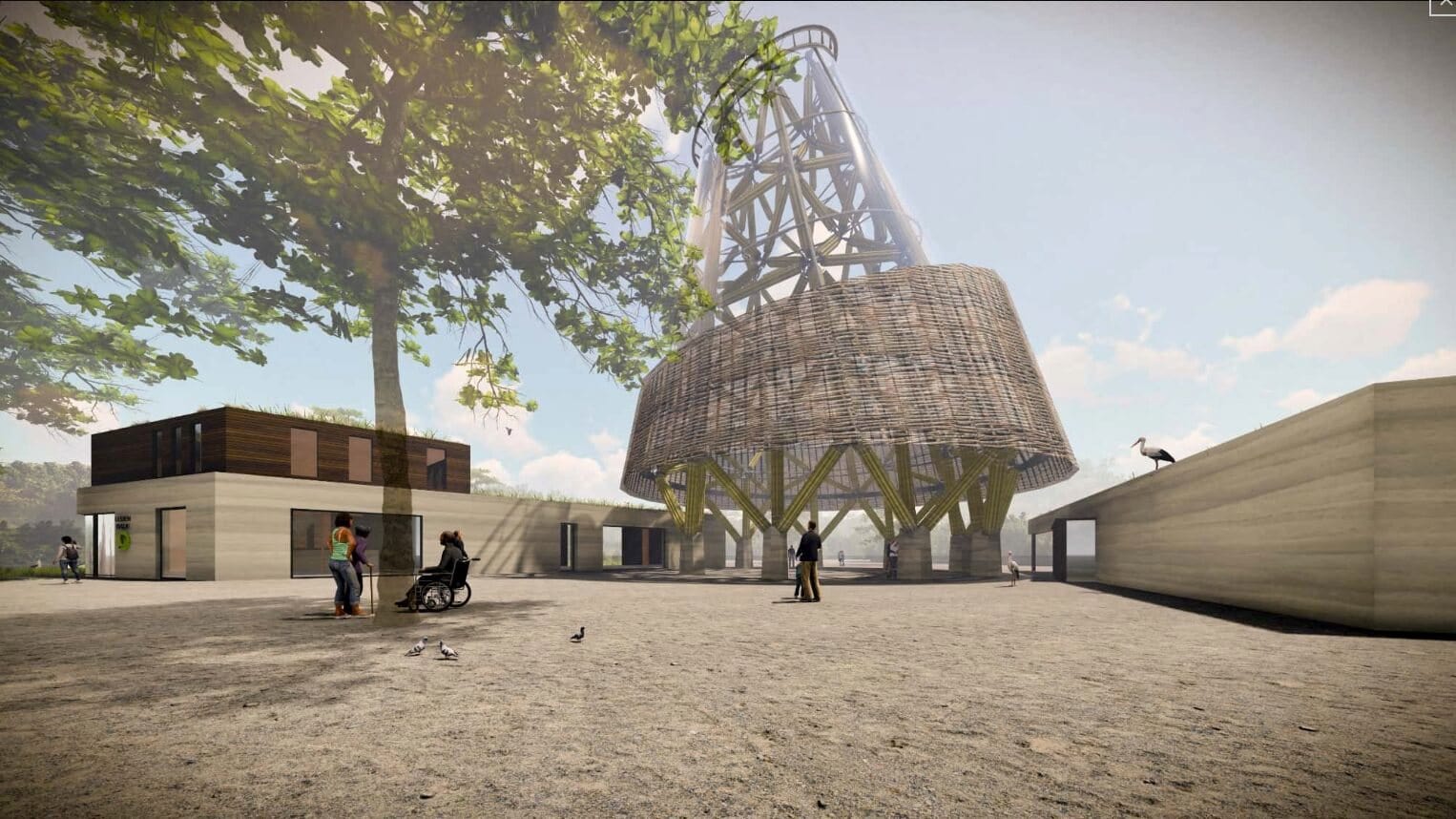 Zoo de Planckendael - Tour en bambou