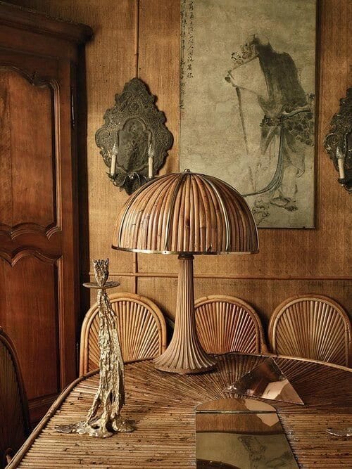 Travail en bambou de Gabriella Crespi