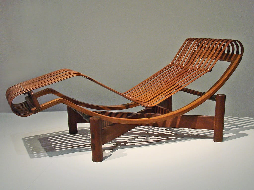 Le mobilier en bambou par Charlotte Perriand
