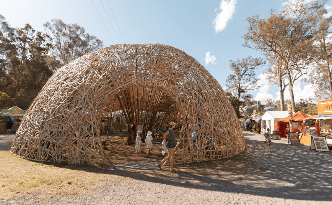 Le projet "Chrysalis" en Bambou par CaveUrban