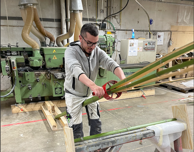 Formation au bambou - Menuiserie Nekto - Belgique