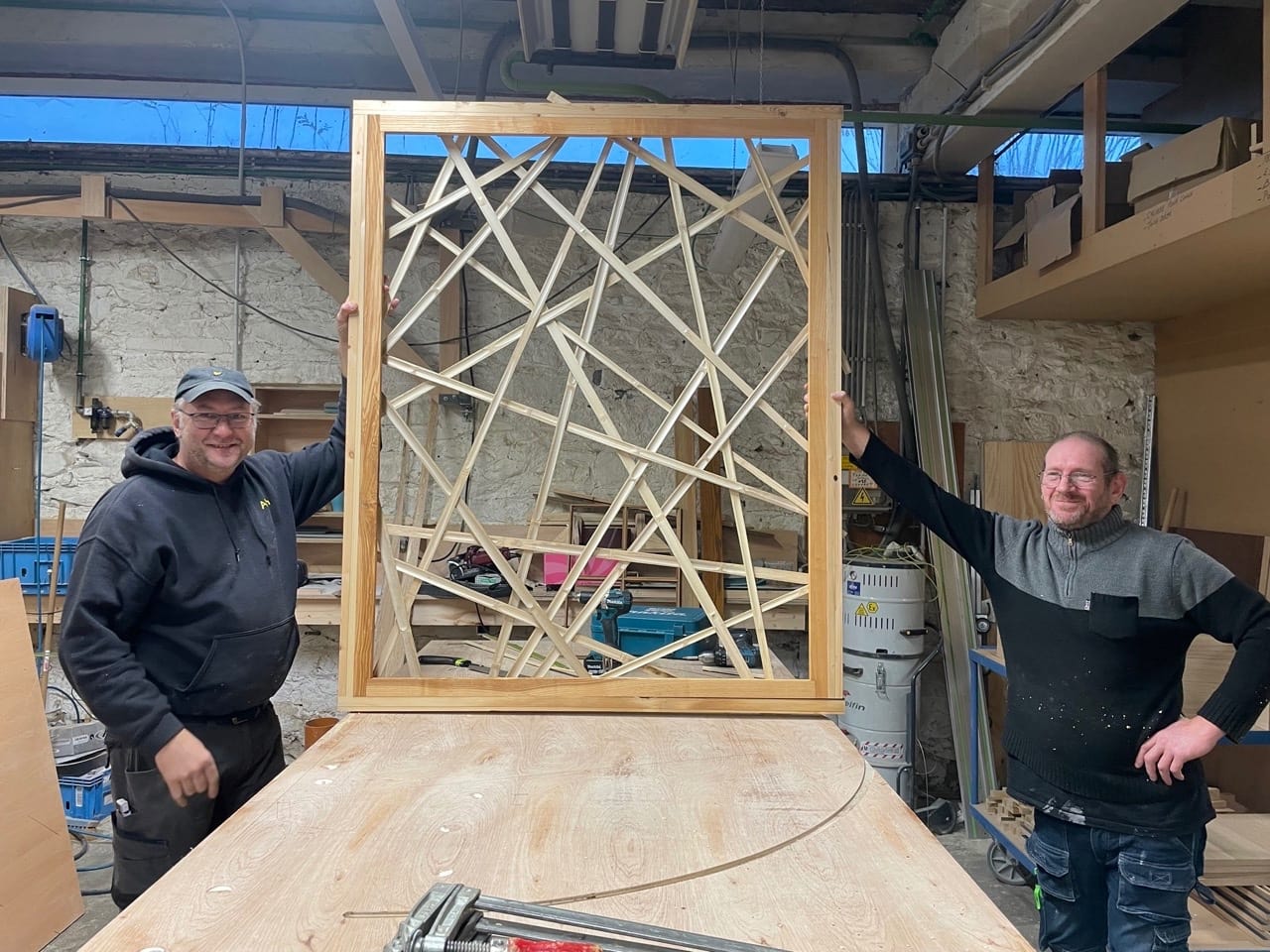 Formation au bambou - Menuiserie Nekto - Belgique