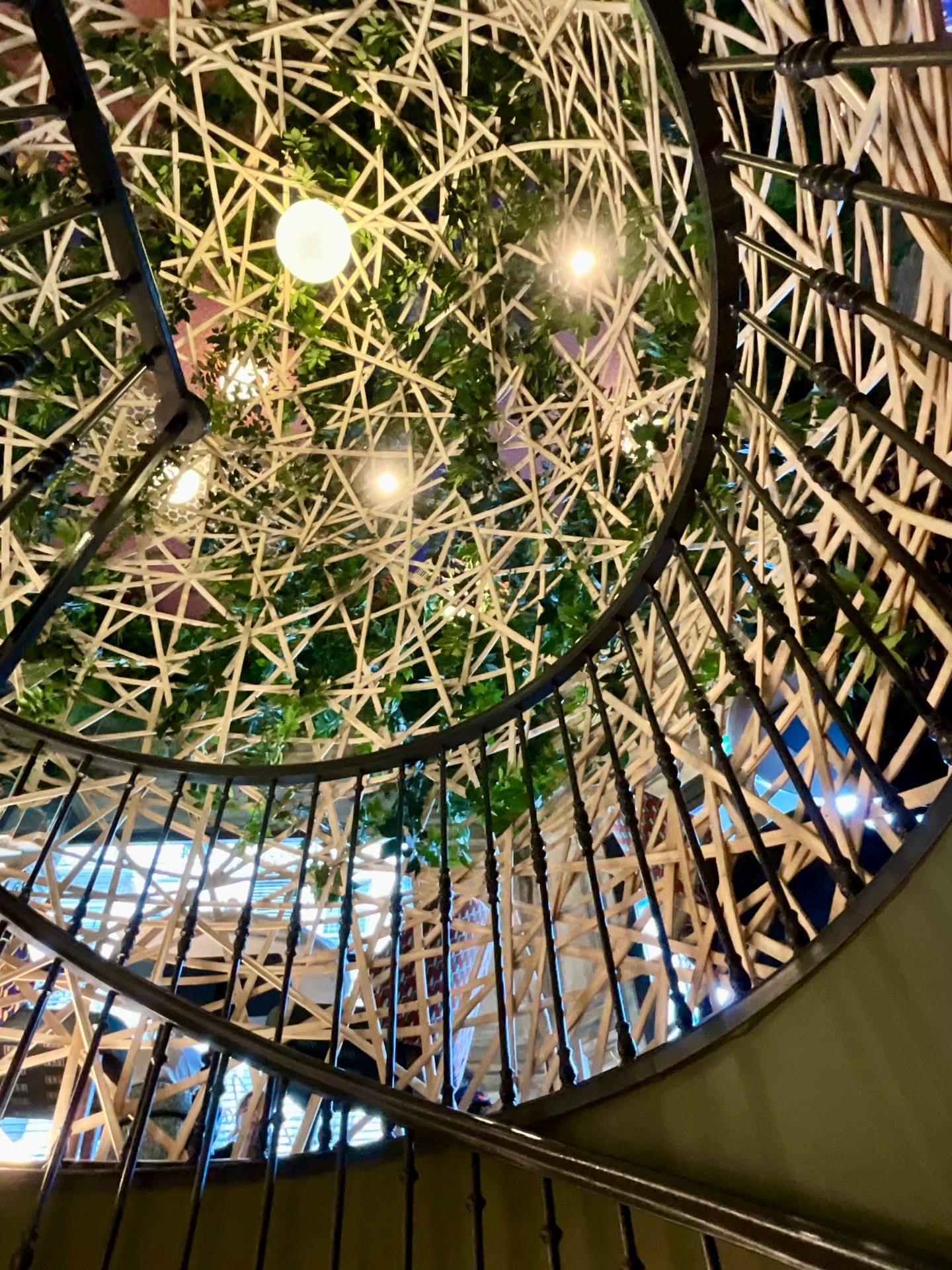 Restaurant Maison Gloria Lyon - Cocons en bambou