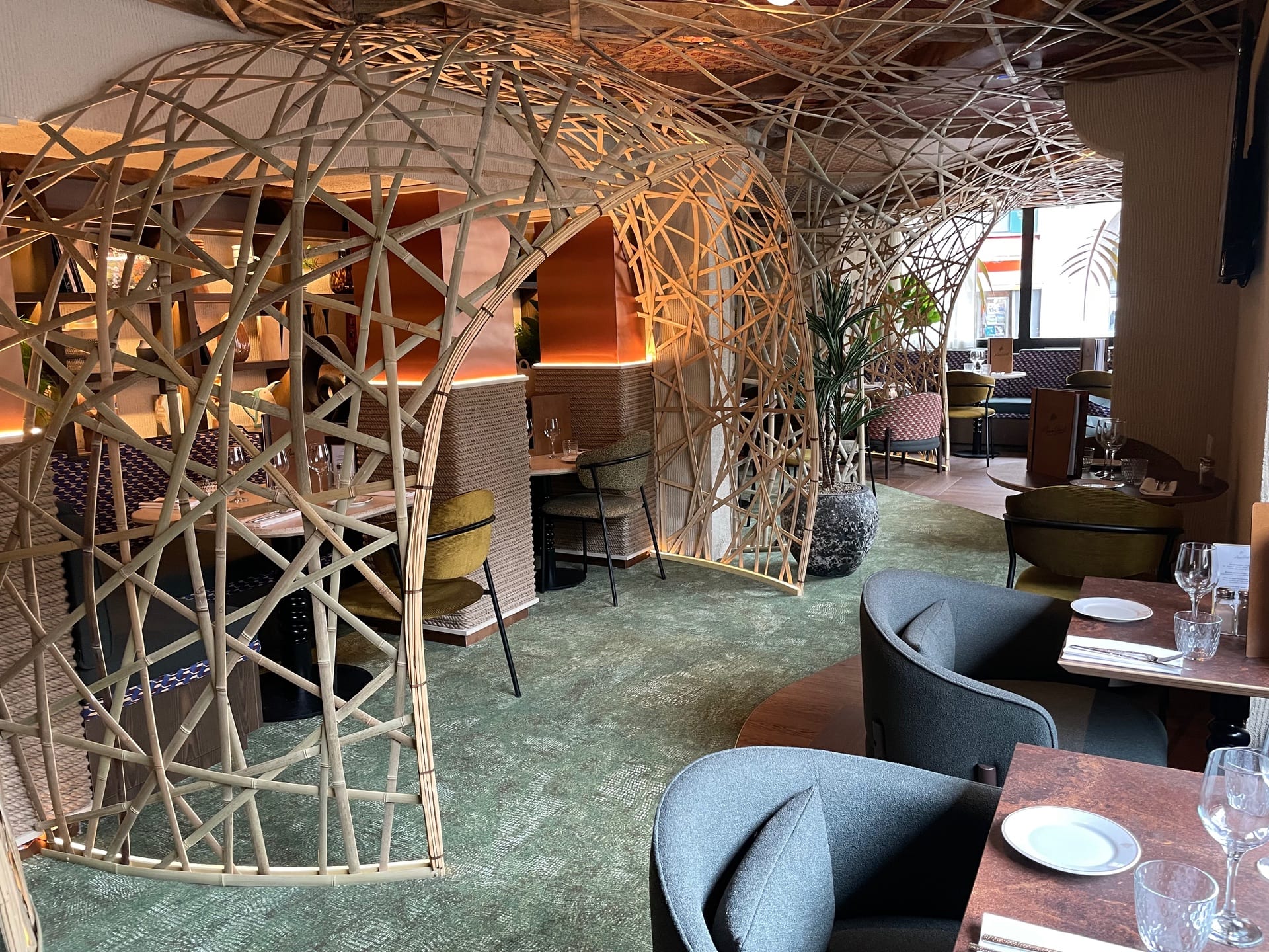 Maison Gloria - Agencements en bambou - Clermont Ferrand