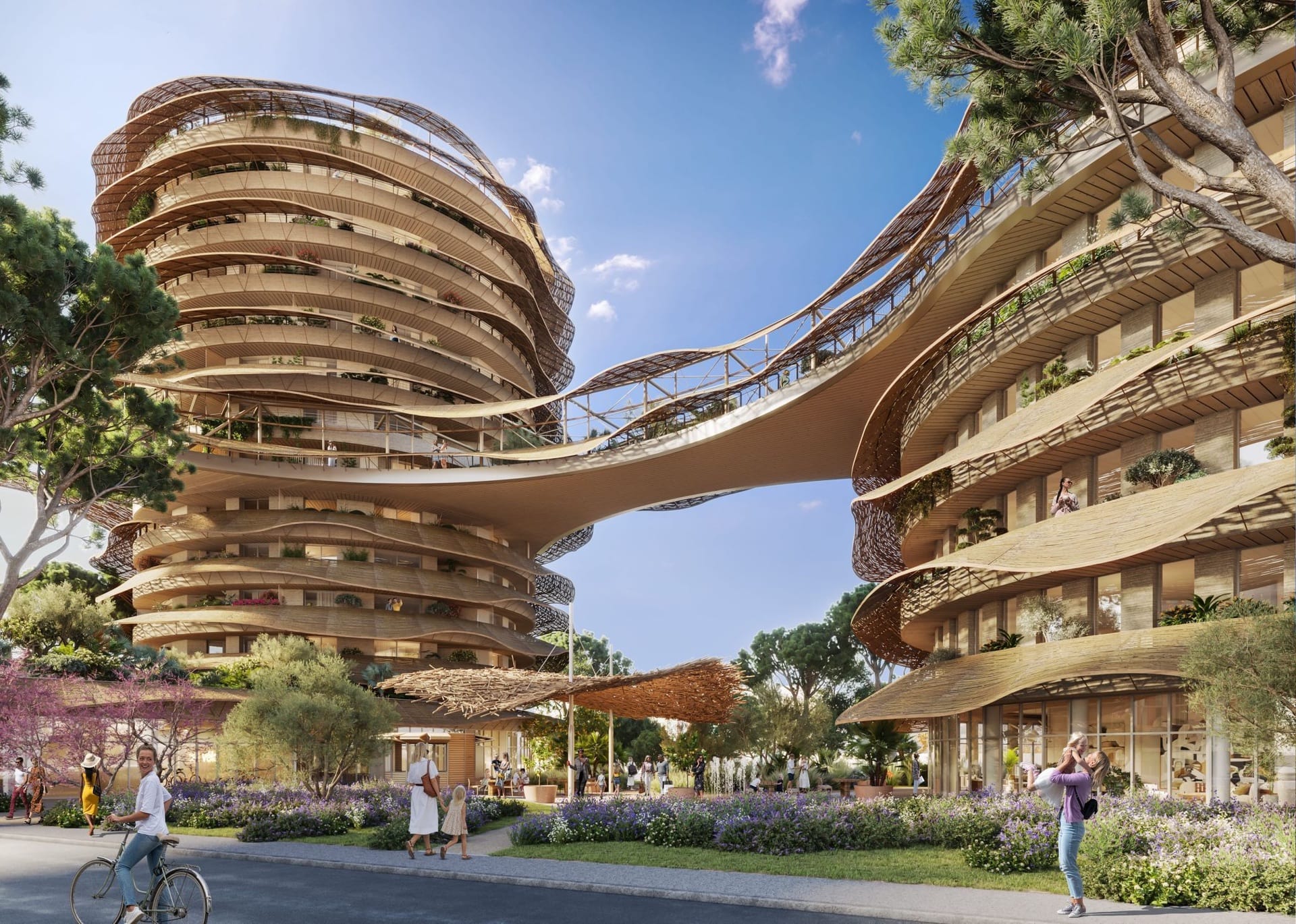 L&rsquo;Oasis – Folie Architecturale par Sogeprom