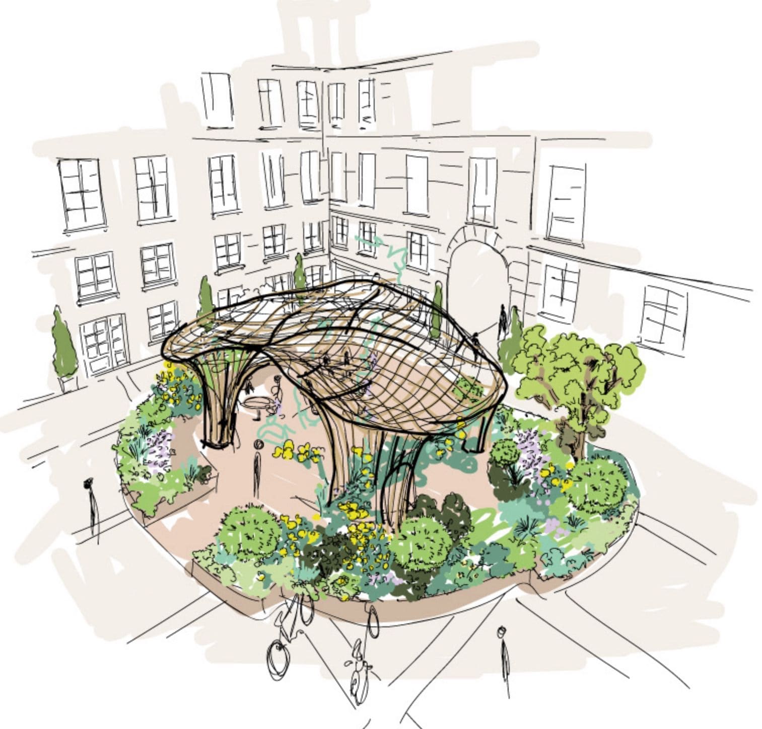 îlots de fraicheur en milieu urbain – La solution bambou !