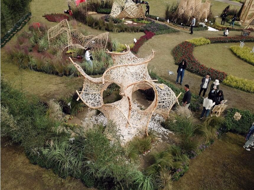 Le Festival international des jardins de Chengdu Park City en 2020