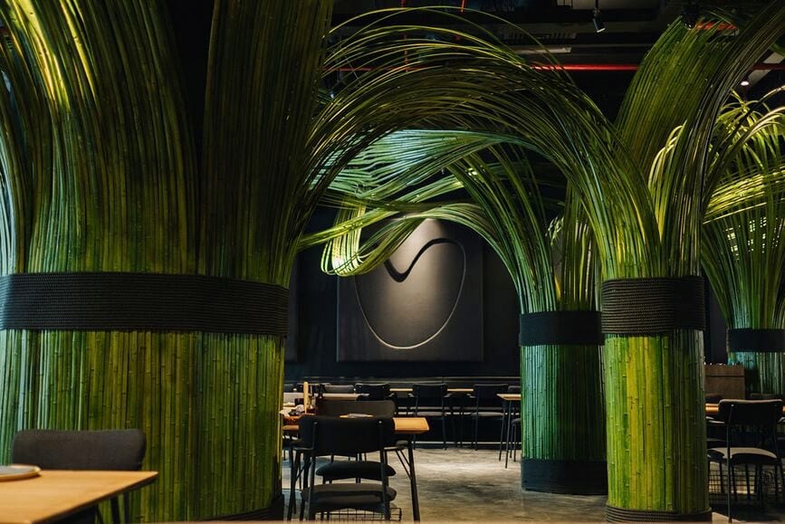 Le projet « Pizza in a Native Forest » réalisé à Hô-Chi-Minh-Ville en 2022.