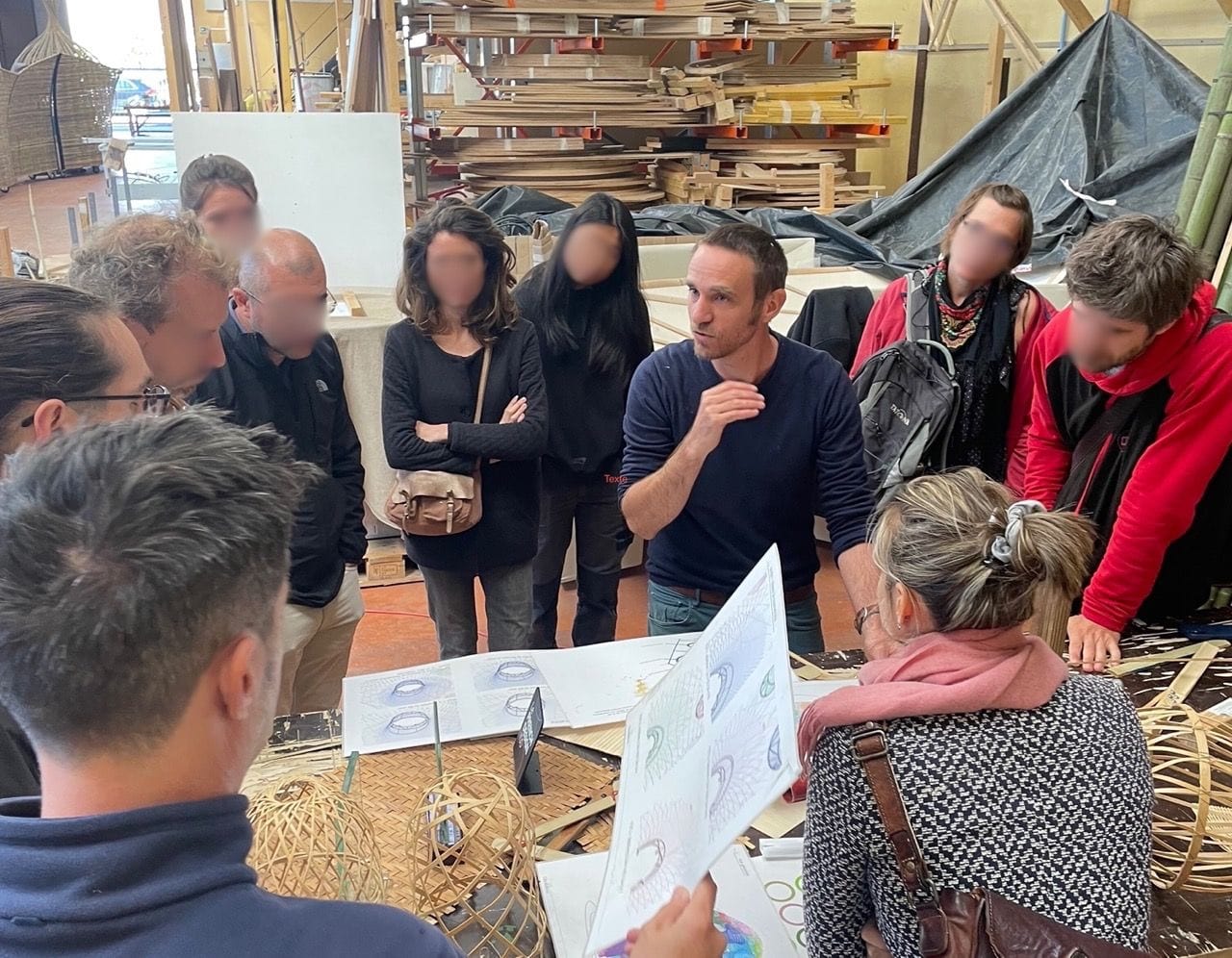 Formation artisanat en lamelles de bambou – 4 Jours